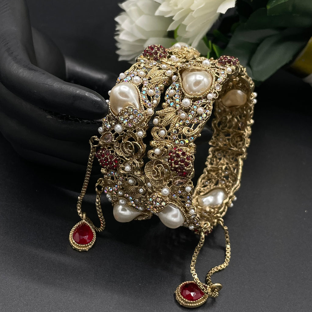 Antique Pearl Bangles
