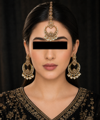 Reverse Earrings With Tika