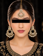 Traditional Earrings With Tika