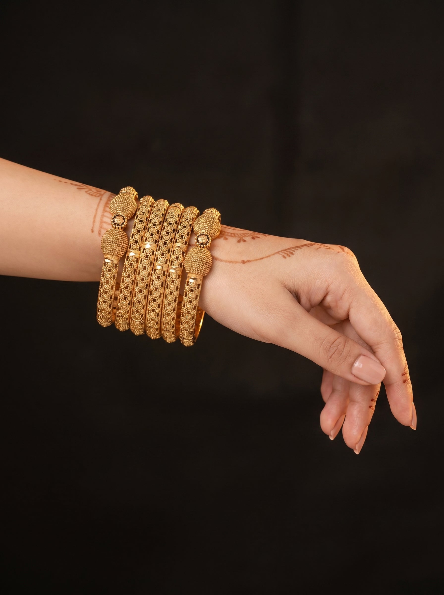 Elara Antique Bangles