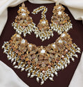 Turkish Bridal Set with Earrings & Tikka