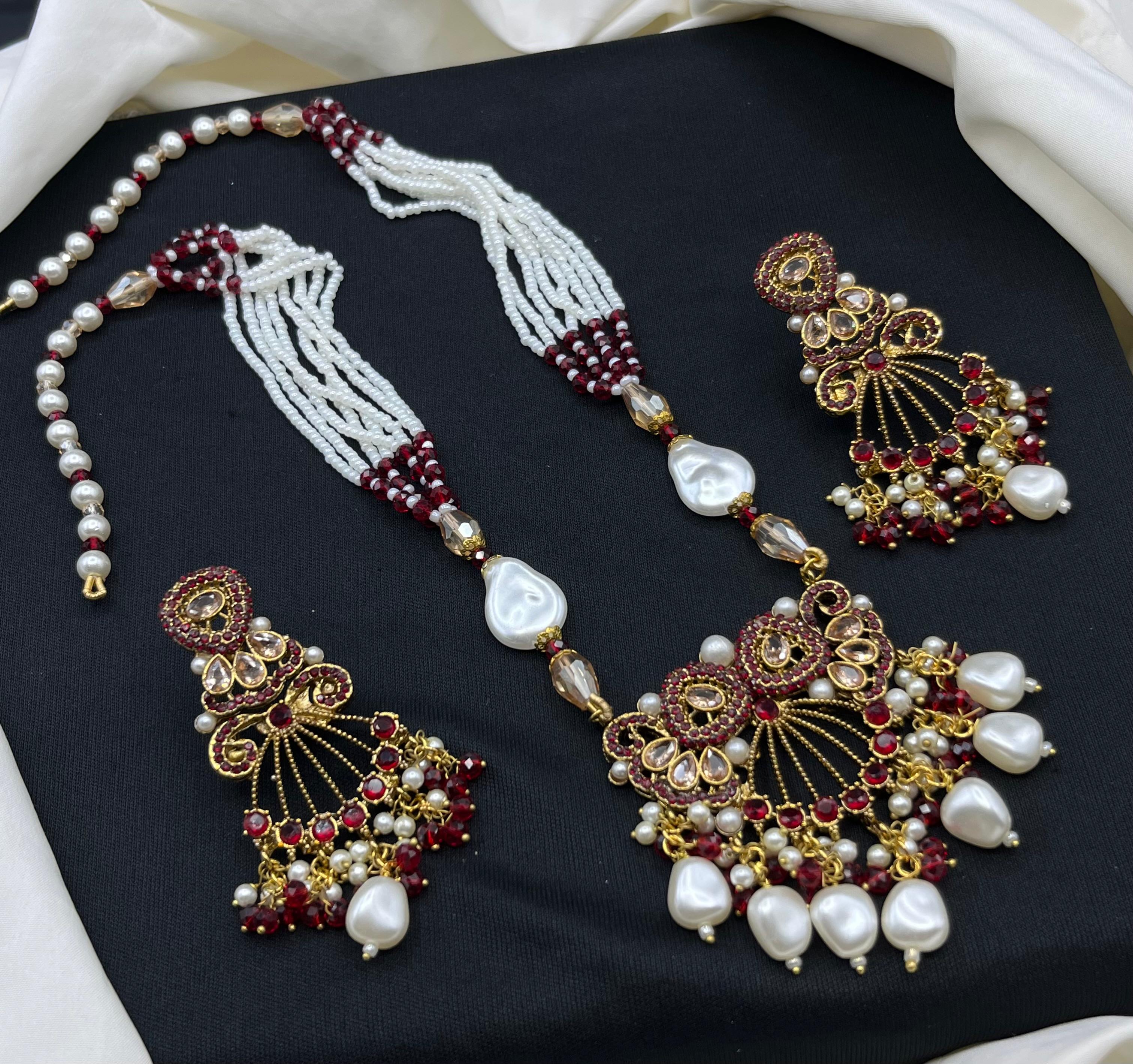 Mala Set with Earrings