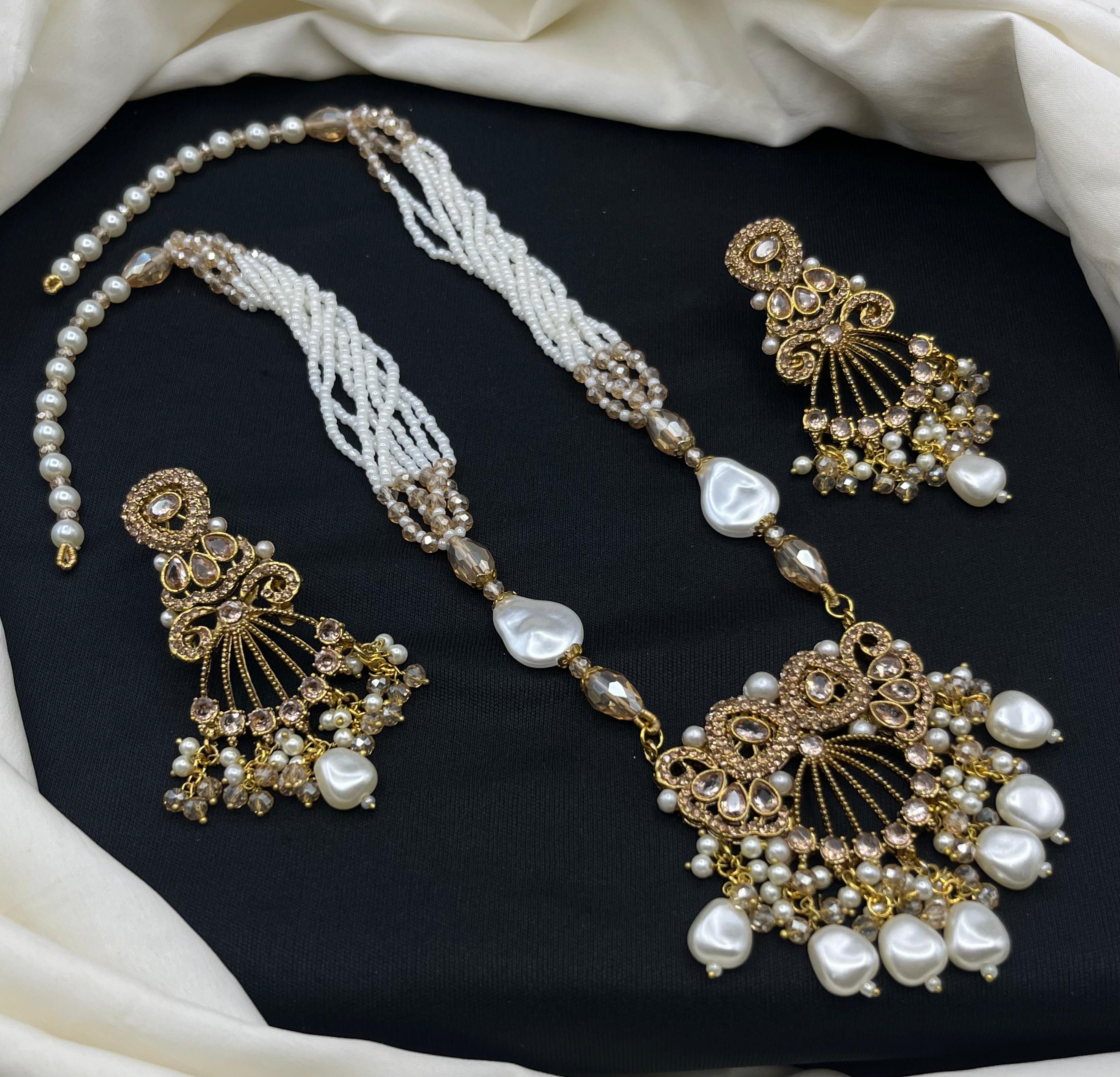 Mala Set with Earrings