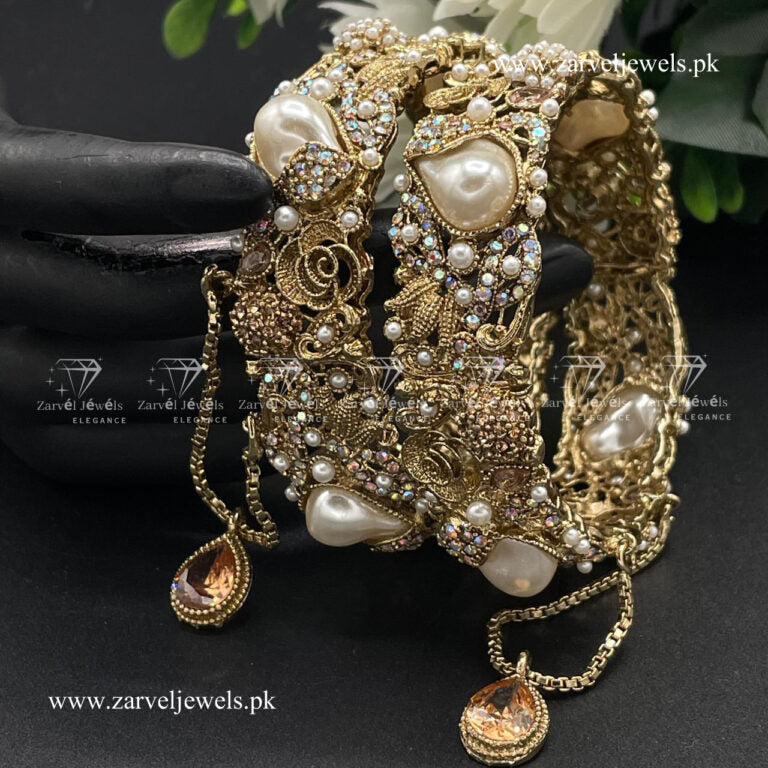 Antique Pearl Bangles