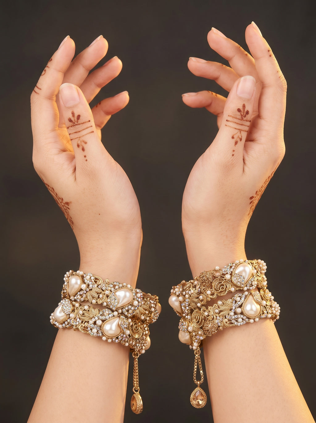 Antique Pearl Bangles