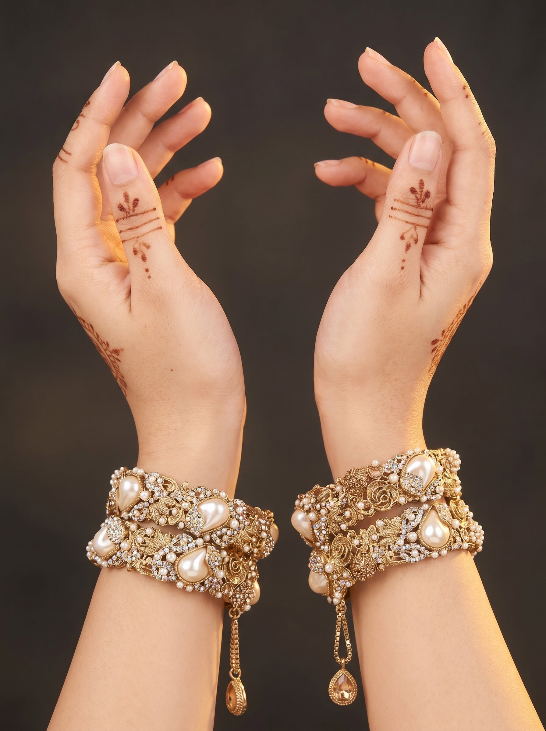 Antique Pearl Bangles