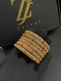 Zircon work Bangle set