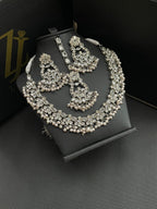 Royal Reverse AD Necklace Set
