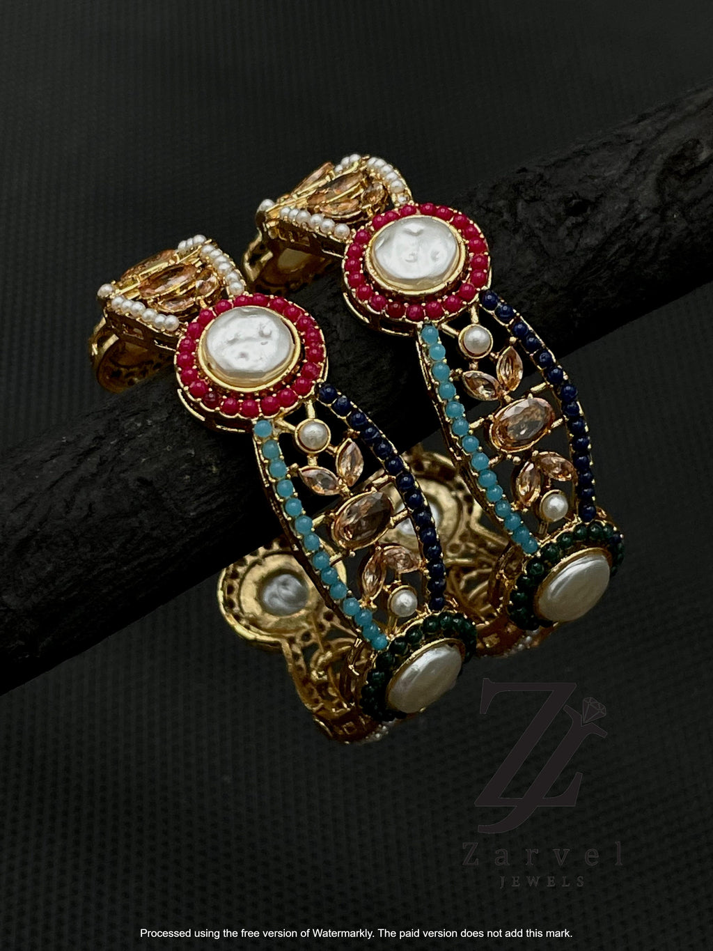 Noratan Galaxy Openable Kids Bangles (pair)