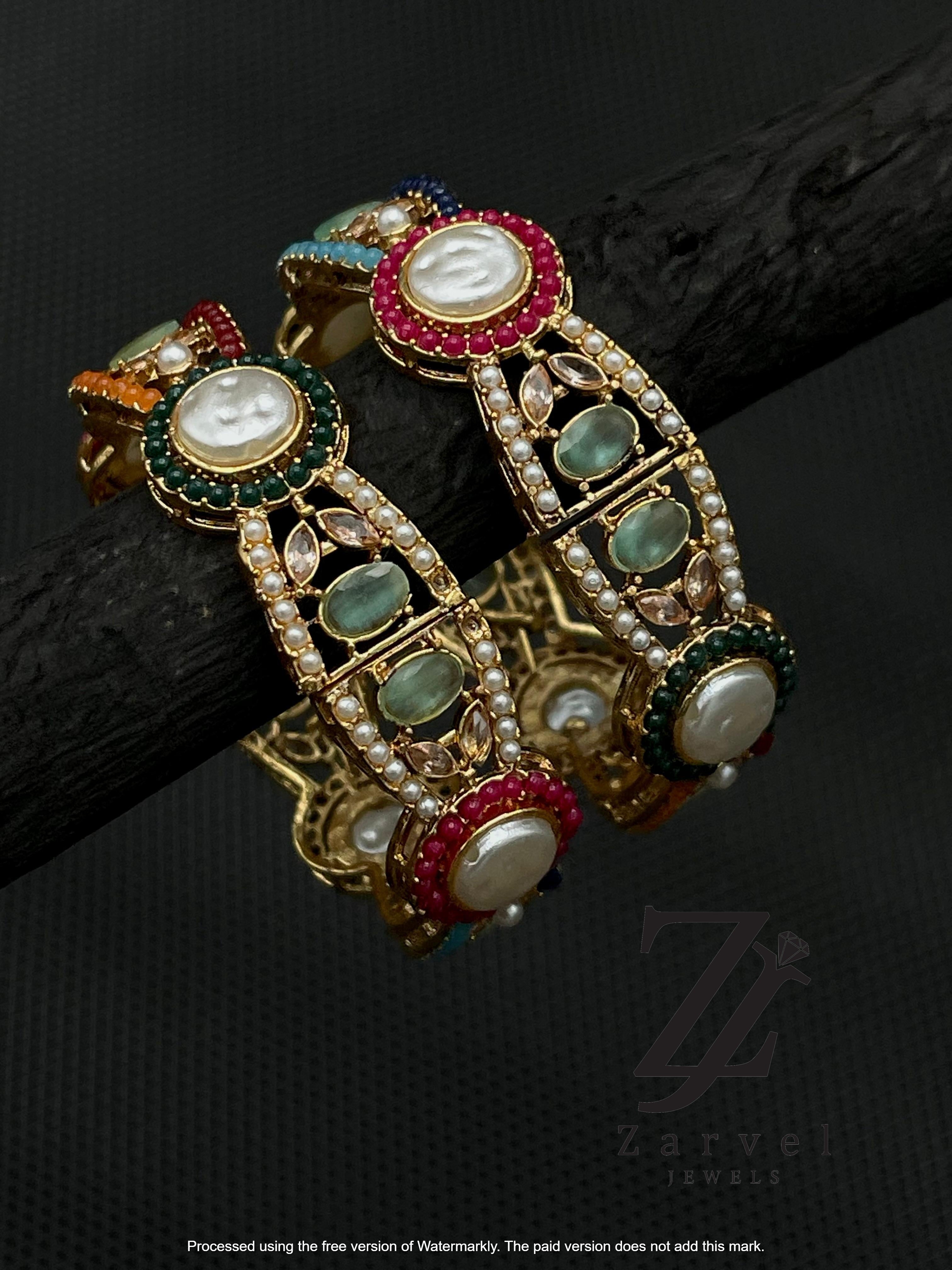 Noratan Galaxy Openable Kids Bangles (pair)