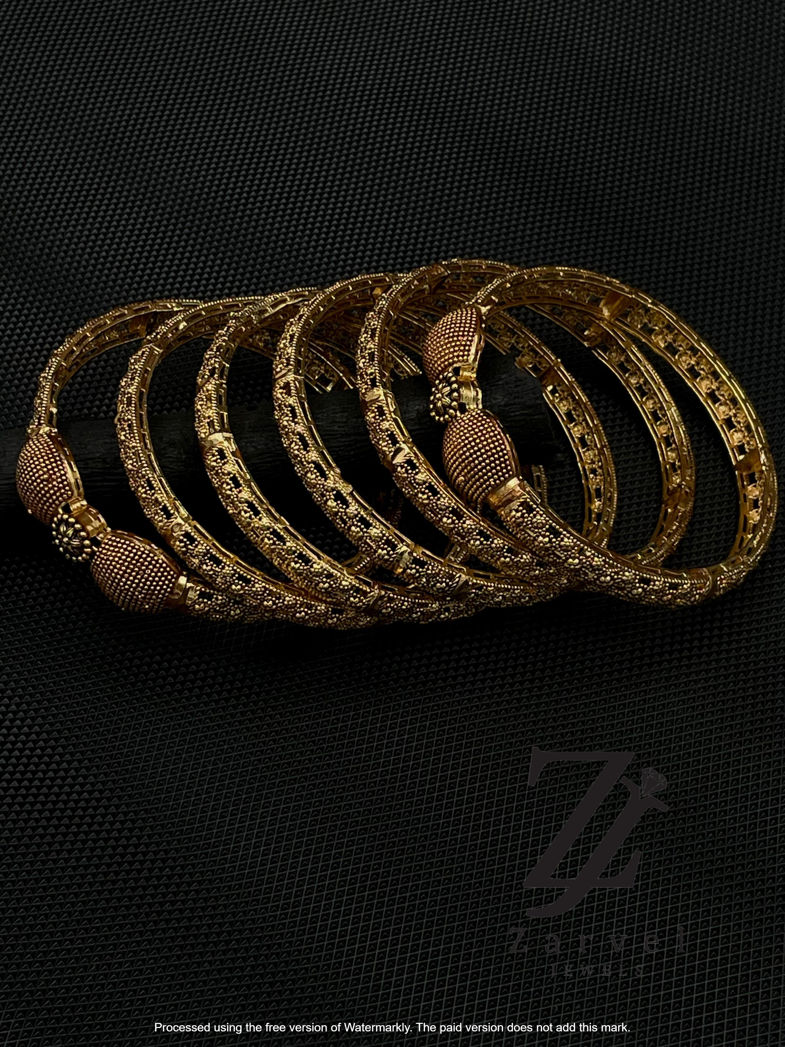Elara Antique Bangles