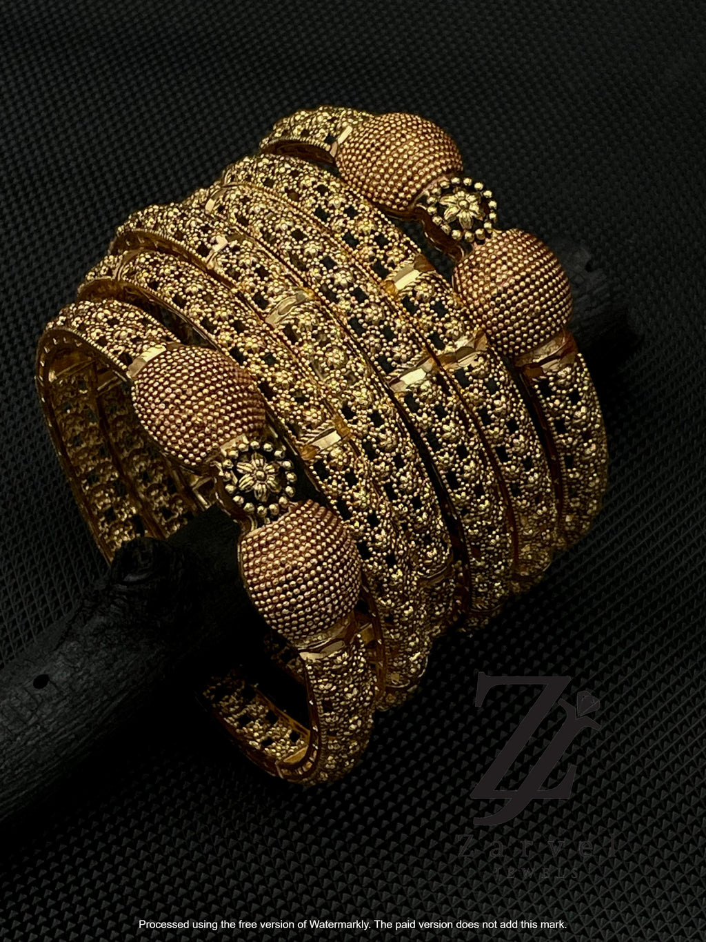 Elara Antique Bangles