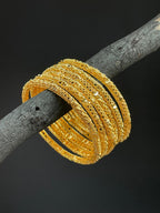 Aurelia Gold Bangles set