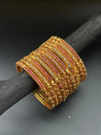 GoldLock Bangles set