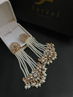 Kundan Long Earrings
