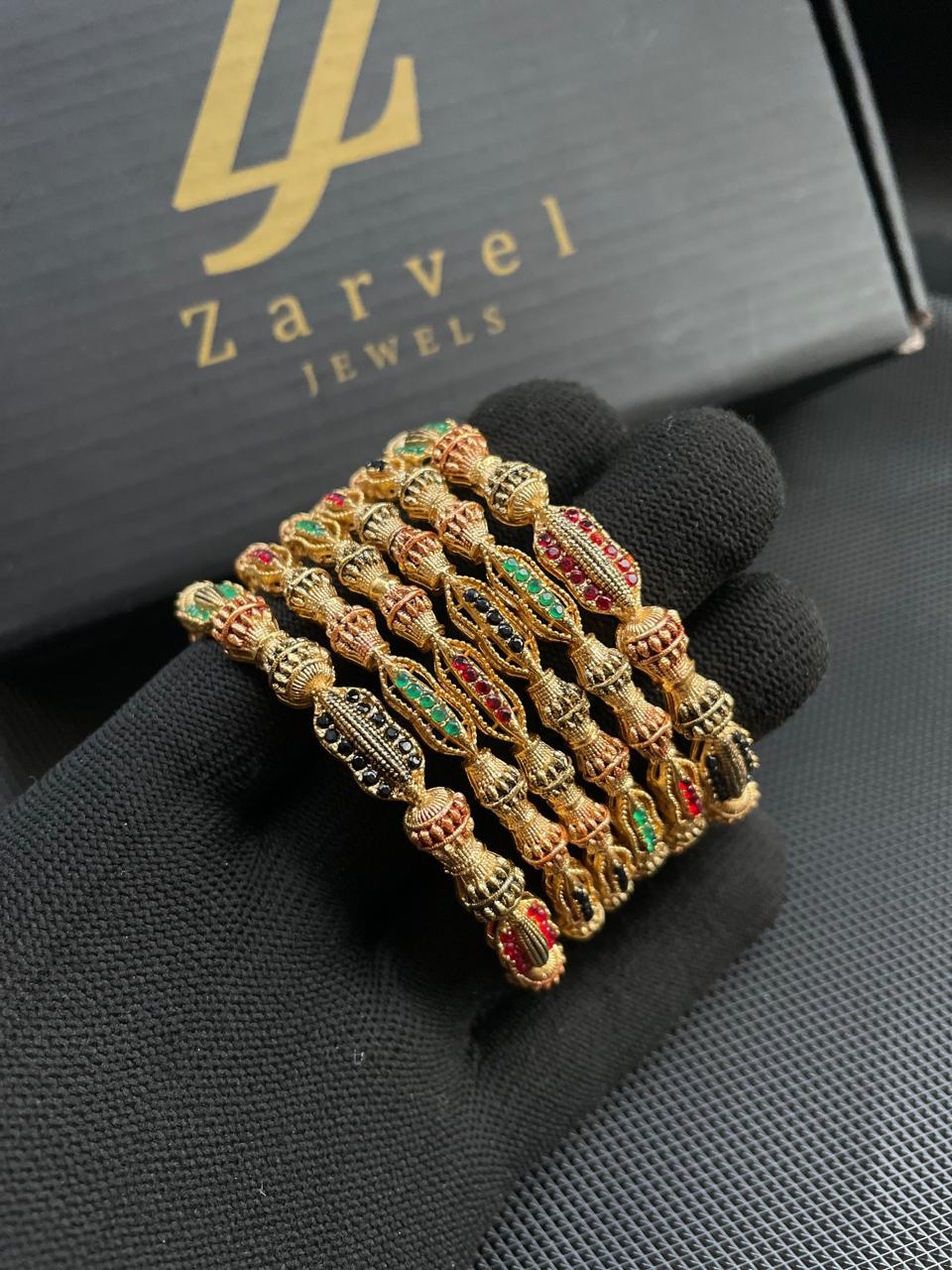 Zarcoon Multi Bangles set