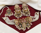 Crown jewel choker set
