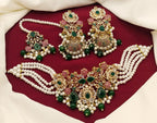 Crown jewel choker set