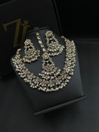 Royal Reverse AD Necklace Set