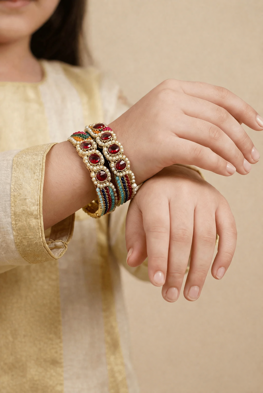 Noratan Openable Kids Bangles (pair)