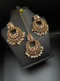 Traditional Earrings With Tika