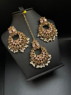 Traditional Earrings With Tika