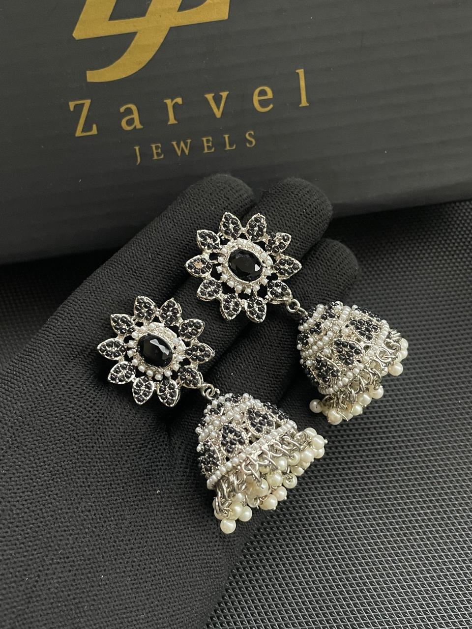 Star Jhumki (silver)