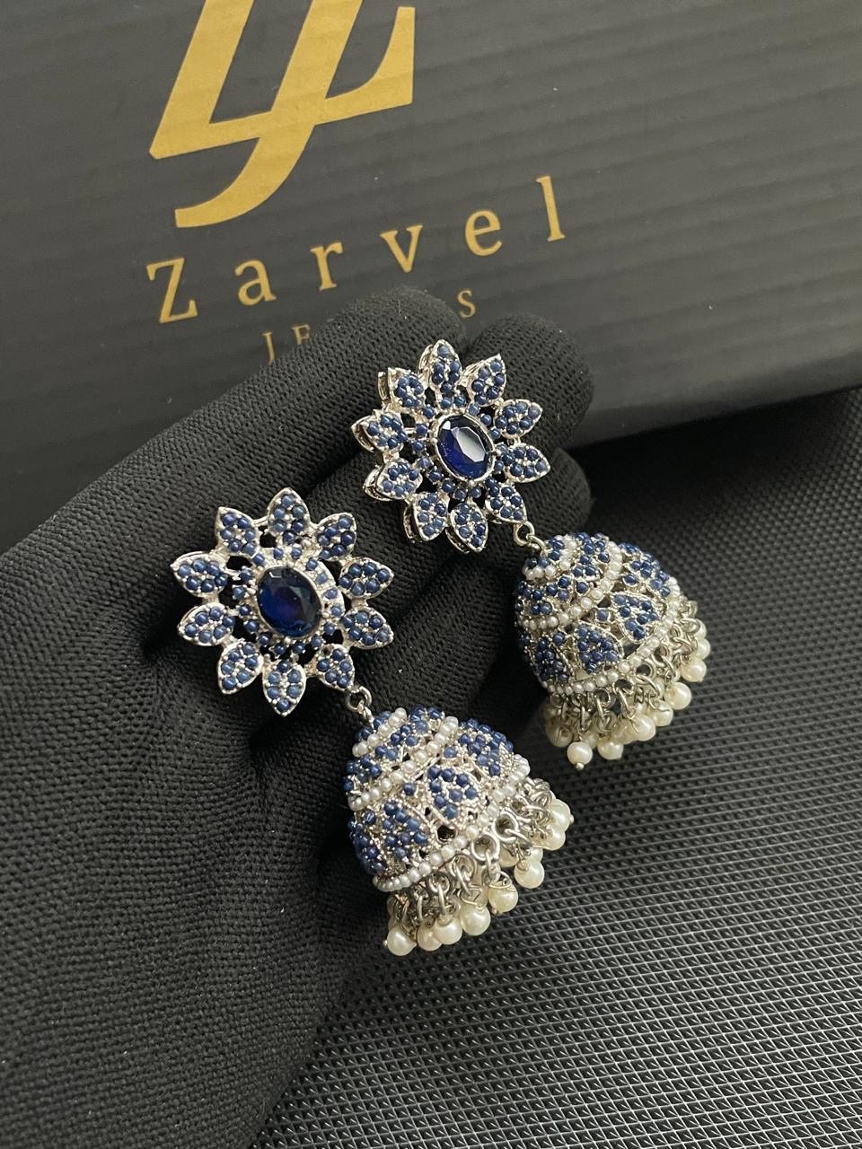 Star Jhumki (silver)