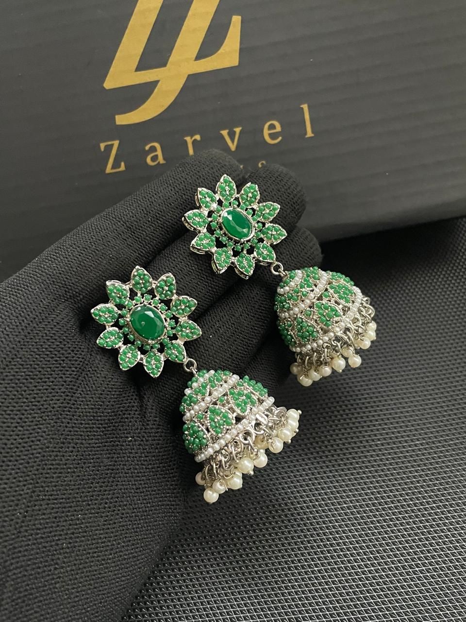Star Jhumki (silver)