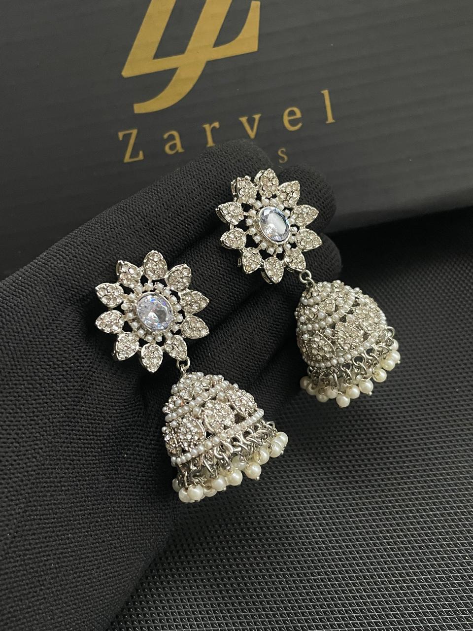 Star Jhumki (silver)
