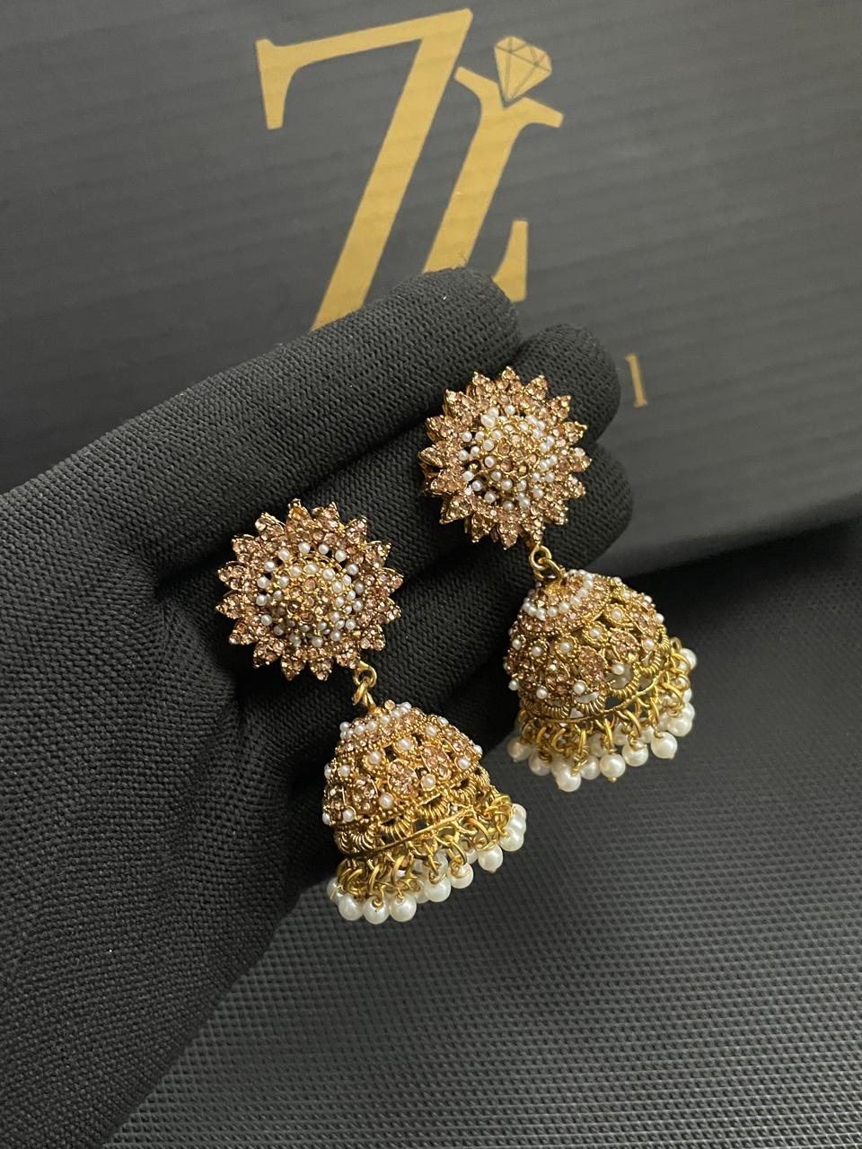 Sun Flower Jhumki