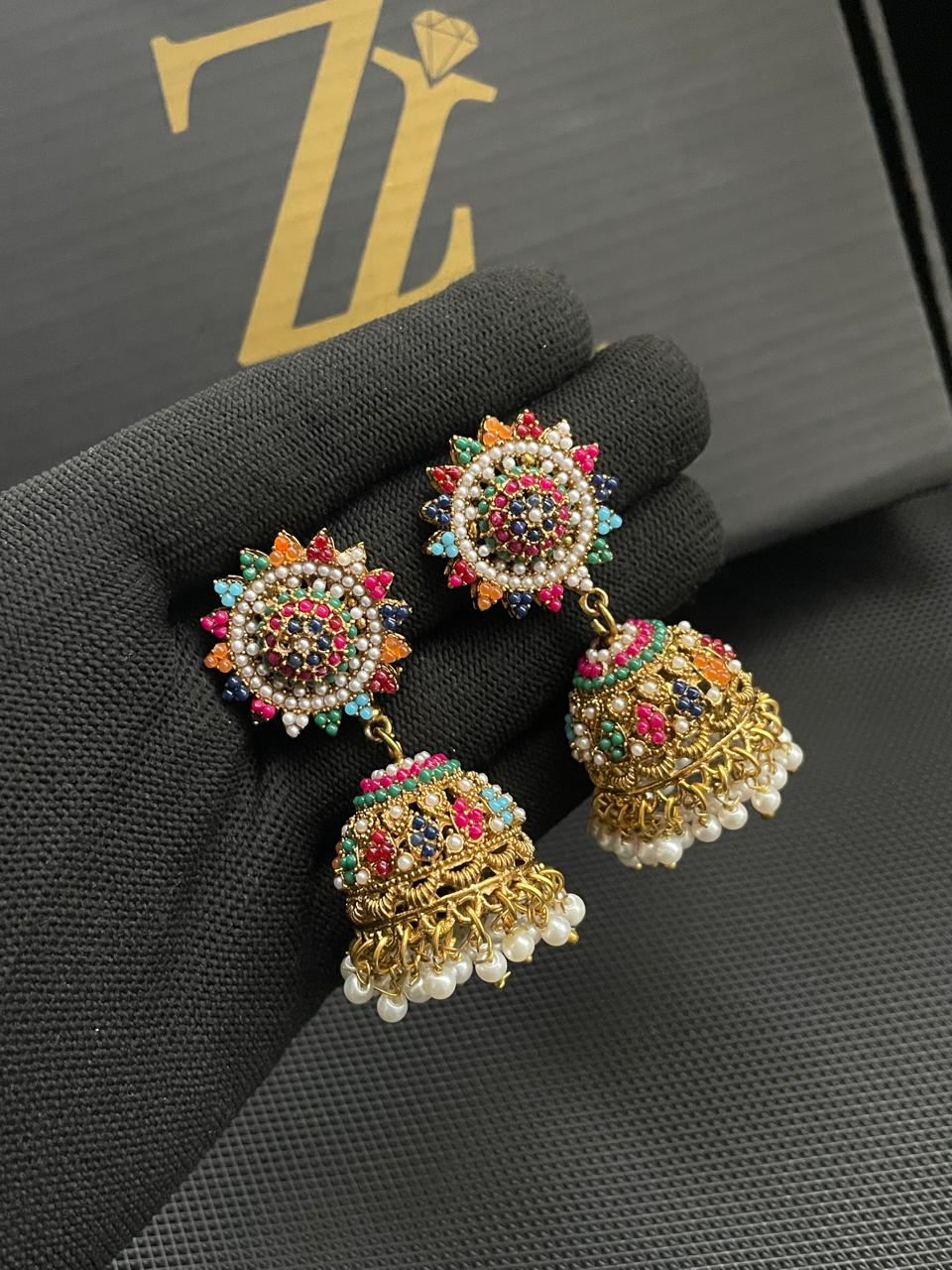 Sun Flower Jhumki