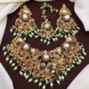 Turkish Bridal Set with Earrings & Tikka