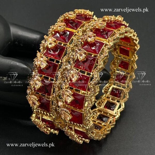 Kashish-e-Aaghaz Zarcoon Bangles